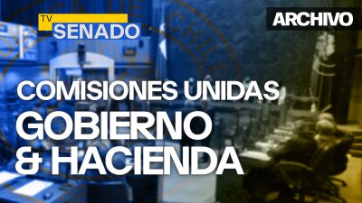 Comisión de Gobierno, Descentralización y Regionalización y de Hacienda, unidas